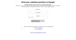Desktop Screenshot of getmyserp.com