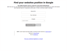 Tablet Screenshot of getmyserp.com